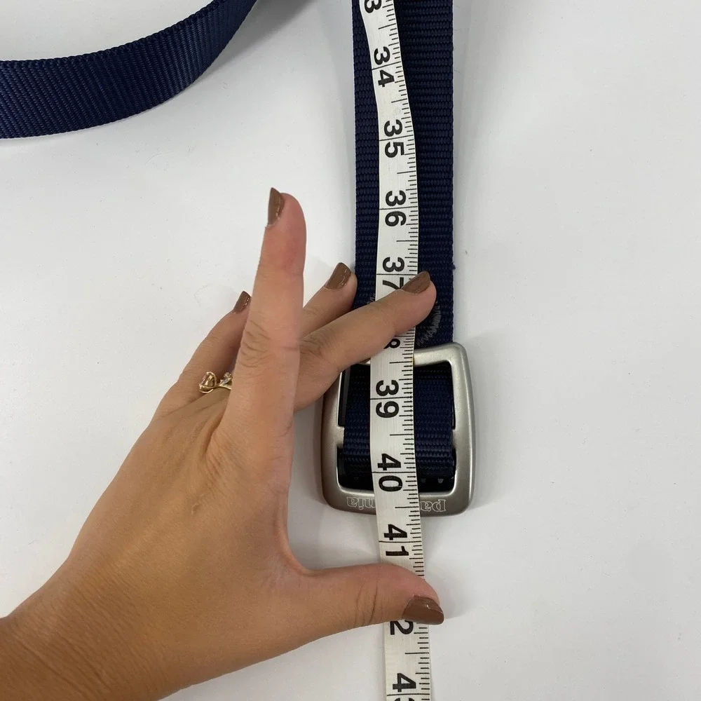 Patagonia Friction Belt OS Navy Blue Webbing Tech
